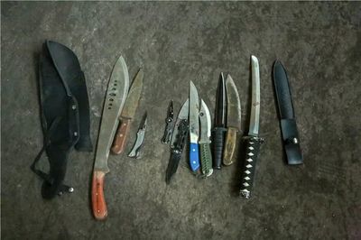 雷霆震慑护平安 吕梁警方集中销毁大批非法枪支与管制刀具